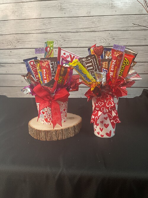 12 piece Candy Bar Bouquet